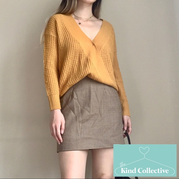 Urban Heritage V-neck Wrap Sweater - Picture 1 of 4